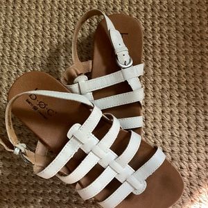 BOC Born white sandals